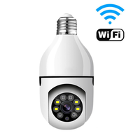Caméra de sécurité sans fil CMOS à vision nocturne 360° CCTV cachée mini IP67 étanche WiFi 5GHz/2.4GHz pour la maison