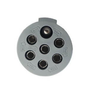 Trailer <b>Plug</b> 7 Pin Metal Zinc Alloy Connector For 24V Taillight Signal N Type - Product Image 3