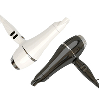 Sèche-cheveux professionnel électrique pour salon, logo personnalisé, moteur AC 2400W, ionique, 3 réglages de chaleur, diffuseur pour usage domestique, hôtelier et professionnel