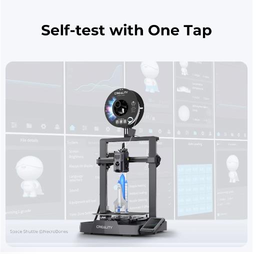 Creality Ender-3 V3 KE 3D Printer, 220x220x240mm, Auto Leveling