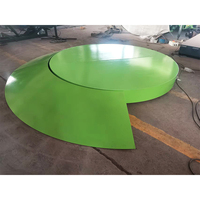 Plateforme rotative de grande taille, scène d'exposition électrique, plateforme élévatrice hydraulique pour studio de photographie