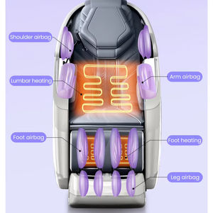 GUOHENG Chaise masseuse électrique Offre Spéciale Corps entier 3D Mouvement rythmique musical Shiatsu Chaise de <span class=keywords><strong>massage</strong></span> de luxe - Product Image 3