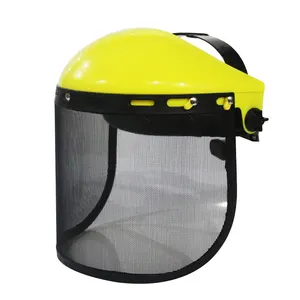Safety Mesh Face Shield mit Kopf bedeckung Voll gesichts schutz/Sicherheits gesichts visier