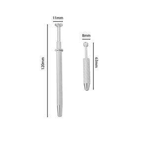 Pinzas de sujeción con forma de garra de gato, de aleación de aluminio, para herramientas de joyería DIY con cuentas sueltas y piedras preciosas - Product Image 2