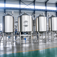 Équipement de brasserie TONSEN 1500L, système de brassage avec cuve sous pression et pompe pour la fermentation de la bière