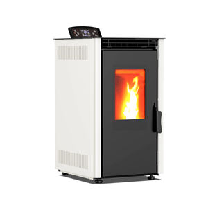 Foyer de poêle à <span class=keywords><strong>granulés</strong></span> à bois sans fumée 6.9KW avec contrôle WIFI pour la maison - Product Image 1