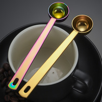 Cuillère à café et matcha en acier inoxydable 304 5ml de qualité alimentaire écologique pour le thé et le lait en poudre Passe au lave-vaisselle