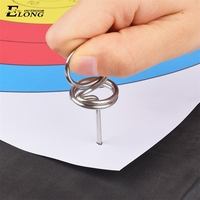 Épingles de cible de tir à l'arc Elong Épingle de visage en papier mousse Épingle de cible en acier inoxydable