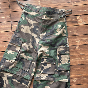 Shorts Cargo convertibile da uomo con tasche basse e MOQ rimovibili <span class=keywords><strong>pantaloni</strong></span> <span class=keywords><strong>mimetici</strong></span> - Product Image 3