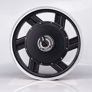 มอเตอร์ฮับ 17 นิ้ว-3.5 แบบไม่มีขอบล้อ ขายส่ง ราคาโรงงาน 2000W มอเตอร์ BLDC สำหรับรถจักรยานยนต์ - Product Image 6