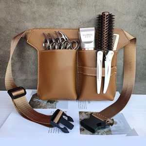 Sacoche à outils en cuir, sacoche de ceinture, organiseur pour coiffeurs, maquilleurs, tatoueurs, toilettage d'animaux - Product Image 4