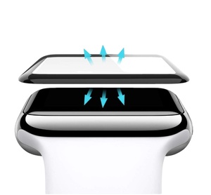 HD Clear 3D Curved Full Edge Cover Watch Screen Film For iwatch Series - Product Image 1