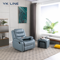 Nouveau Fauteuil Inclinable Moderne Personnalisé pour Salon, Fauteuil Relaxant Simple en Cuir, Fauteuil à Bascule, Canapé de Massage