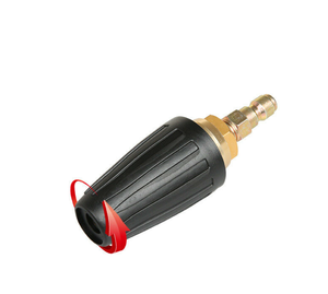 Buse rotative turbo haute pression 3000 PSI, raccord rapide 1/4 pouce, en laiton, pour le nettoyage des surfaces de voies d'accès de voitures - Product Image 2