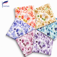 Tissu Popeline Uni 100% Coton Imprimé Numérique à Motif Floral Personnalisable à Faible MOQ pour Robes d'Été et Décoration Intérieure Garçons