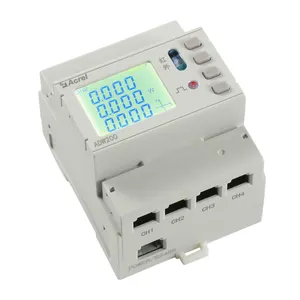 Acrel-Medidor de energía multicanal de un circuito, medidor de energía de un circuito para monitoreo de consumo de energía, CE UL