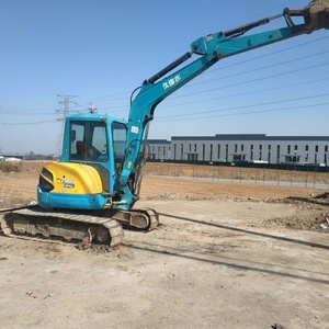 รถขุดขนาดเล็กแบบตีนตะขาบมือสอง ยี่ห้อญี่ปุ่น รุ่น KX155-3S น้ำหนัก 5 ตัน พร้อมเครื่องยนต์และมอเตอร์ ขายราคาถูก - Product Image 6