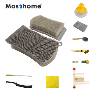 Heat Resistant Flexible Silicone Brush Wave Shape Trivet Mat Pan Handle <b>Holder</b> Pad Glass Dish Pot Cleaning Silicone <b>Sponge</b> - Product Image 1