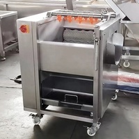 Borstel Groente Wasmachine Gemberschilmachine Aardappel Wortel Groente Wasmachine Schiller Reinigingsmachine