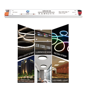 Fiable 40W/100W LED Alimentation sans fil Terminal mince 12V/24V large tension pleine puissance IP20 pour l'éclairage LED - Product Image 6