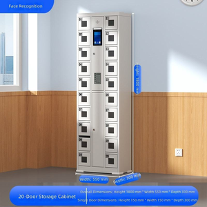 ตู้ชาร์จโทรศัพท์มือถือแบบติดผนัง 8 ช่อง สำหรับสำนักงาน โรงงาน - Product Image 6