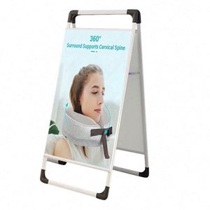 Factory Wholesale Eco-Friendly Metal Double Sided Advertising Sign Standing Poster <b>Frame</b> - Product Image 4