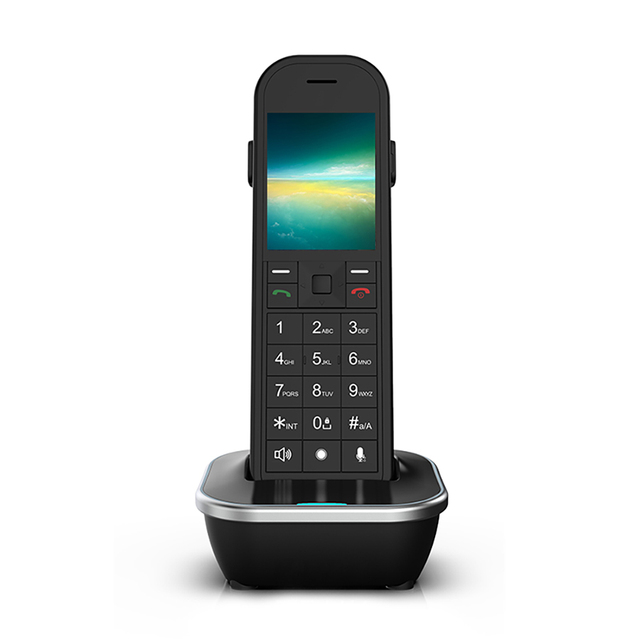 4G Good Quality Digital Cordless Phone with SIM Card Slot 4G VoLTE 2.4 Inch Color Screen Charging Seat Handheld Digital Cordless