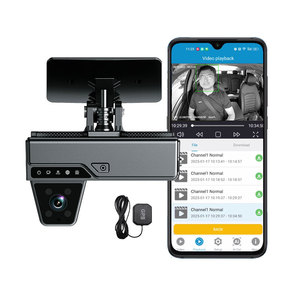 Ad alta capacità AI collegato Dashcam 4G Live Dash <span class=keywords><strong>cam</strong></span> ADAS DMS costruito in WiFi GPS Dash Camera per auto - Product Image 1