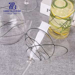 Vajilla de venta superior, cristalería hecha a mano, vaso de cristal de alta calidad, hecho a mano vaso de cristal, 355ml, vaso de agua para beber vino y cerveza - Product Image 4