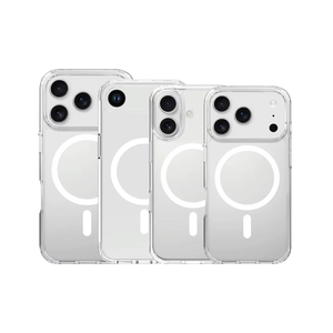 ATB pour iPhone 17 Air Clear Magnetic Wireless Charging Case Antichoc Phone Case Magnetic Wireless Charger Transparent - Product Image 1