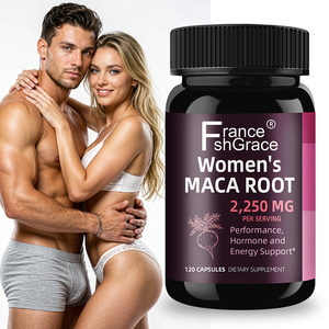 Fabricante Certificado por GMP, Shecome, Raíz de Maca para Mujeres, para el Alivio del Estrés y Mejora del Estado de Ánimo, Suplemento Herbal de Raíz de Maca para Mujeres - Product Image 3