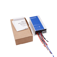 Contrôleur de charge solaire MPPT Lumiax 12V 24V 20A pour lampadaires solaires avec capteur micro-ondes haute efficacité
