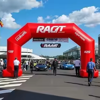 Arche gonflable pour événements en plein air, logo personnalisé, publicité, arche pneumatique pour la promotion sportive des marathons