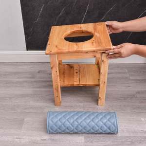 Siège de vapeur vaginal pliable en bois, écologique, réutilisable et sûr, pour l'hygiène féminine et le lavage vaginal à la vapeur – Vente chaude en gros - Product Image 2