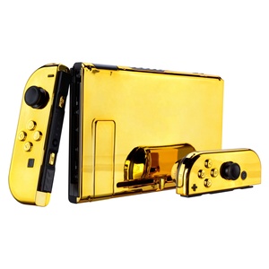 <b>Chroming</b> Gold Custom Full Shell for Nintendo <b>Switch</b>, DIY Mod Replacement Case - Product Image 3