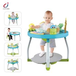 Chaise à bascule pour bébé Chengji 5 en 1, apprentissage précoce, activités éducatives, éclairage, musique, jouets pour bébé - Product Image 4