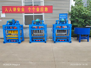Machine à blocs de béton creux manuelle Qtj4-40 au Sri Lanka, machine à fabriquer des pavés - Product Image 6