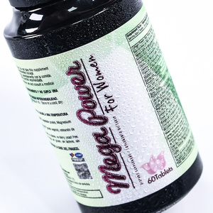 Etiquetas de Vinilo Personalizadas Resistentes al Agua y al Aceite, Certificadas ISO9001, para Botellas de Nutracéuticos |   Fabricante de Guangdong - Product Image 4