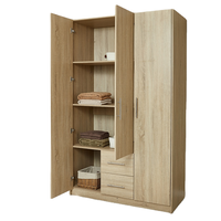 Armoires coulissantes à portes battantes sur mesure, style moderne et luxueux, armoires à vêtements bon marché pour dressing