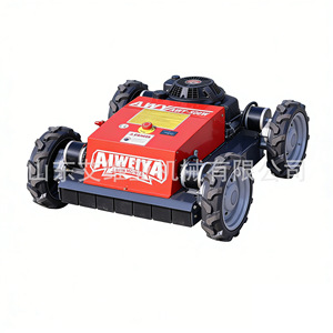เครื่องตัดหญ้า Aiweiya รุ่น Awy-300w แบบใช้น้ำมันเบนซิน ควบคุมด้วยรีโมทคอนโทรล ระดับมืออาชีพ ความสูงในการตัด 80 มม. ถังเก็บหญ้าขนาด 200 ลิตร - Product Image 1