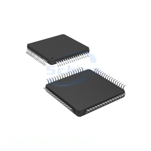 Composants électroniques intégrés EFM32TG842F16-QFP64T 64 TQFP, composants électroniques, BOM, CI en stock - Product Image 1