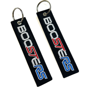 Flight Crew Fabric Woven Embroidery <strong>Keychains</strong> With Customize Color Key Ring/cartoon Charms Jet Tag Keytag Key Chain Custom Logo - Product Image 3