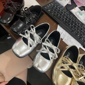 Kids Girl <b>Shoes</b> Princess <b>Soft</b> Bottom Casual Ballet Dance Leather Bow Kids Princess <b>Shoes</b> Baby Girls <b>Shoes</b> for Party - Product Image 6