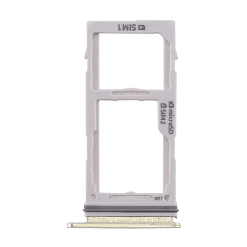 Gzm-parts ponsel Dual Sim Card Tray Holder Slot adaptor untuk Samsung Galaxy S10E G970 micro SD tray