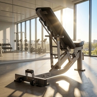 Banc multi-angles ROSEN Fitness avec positions réglables pour la musculation en salle de sport commerciale