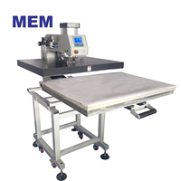 Machine pneumatique TQ1-5070 de presse de la chaleur machine d'impression de T-shirt de 50 x de 70 cm avec la feuille de téflon