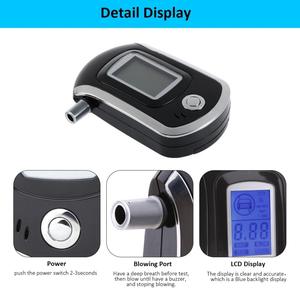 Großhandel Mundstück Alkohol tester Digital Breath Alcohol Tester mit Schlüssel anhänger - Product Image 5