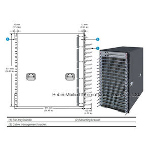 Switch de Centro de Datos de Alta Gama H3C S12516G-AF con Capacidad de Conmutación de 3615Tbps, SNMP y QoS, Diseño Redundante, Algoritmo de IA - Product Image 3