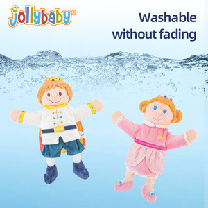 Jollybaby Nuovissimo Design Marionetta a Mano in Peluche, Bambola Educativa di Fiabe, Re Regina Principe Principessa, Marionetta per Raccontare Storie - Product Image 6