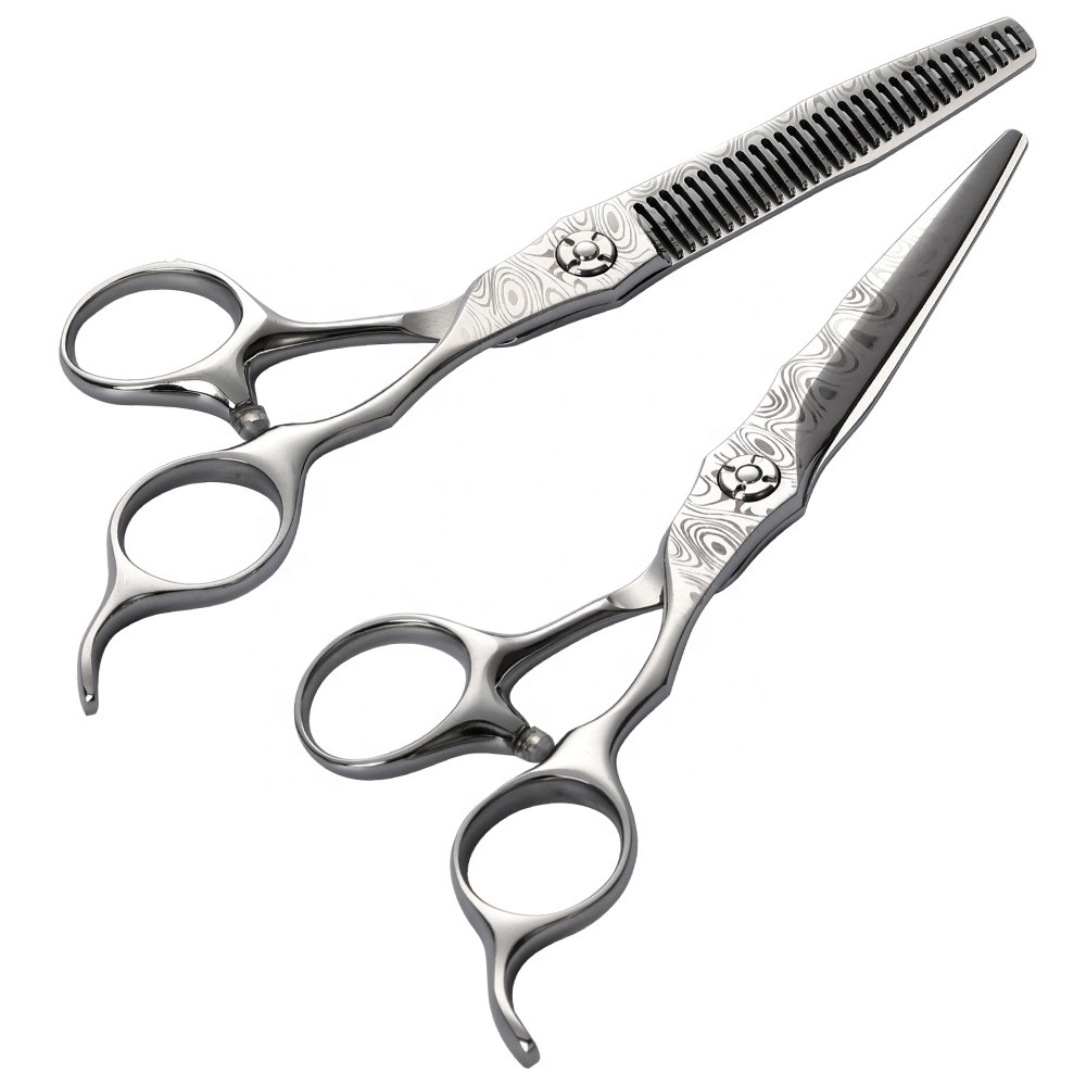 Fenice Professional cutting thinning Stainless Steel Hair Scissor For Cutting Barber Styling